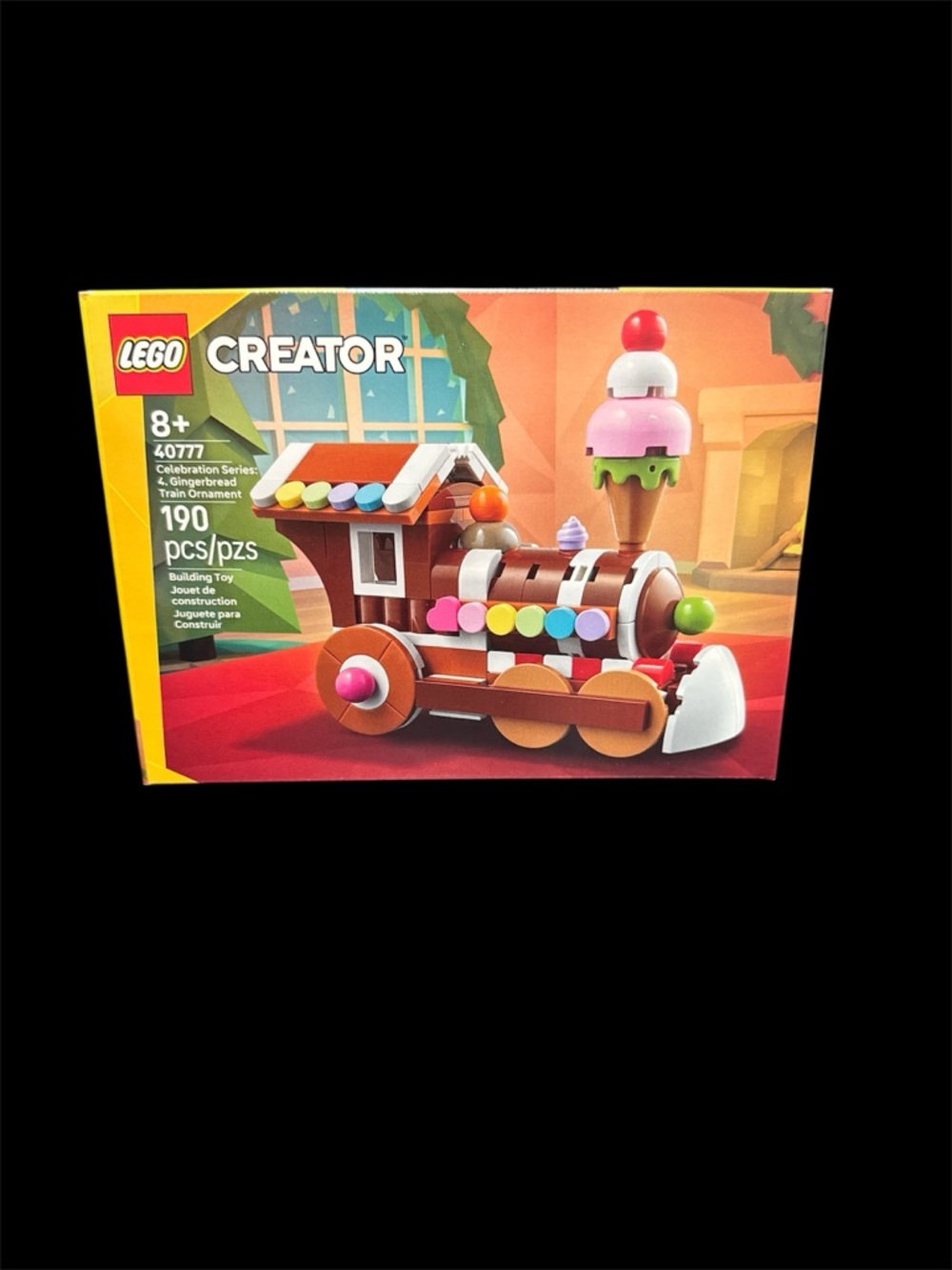 LEGO Creator Celebration Series Gingerbread Train Ornament set number 40777 New